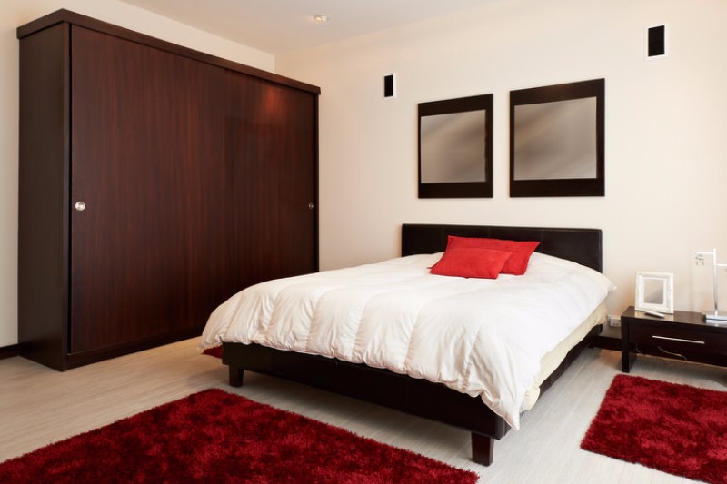 10 Contemporary Red and Black Bedrooms – Master Bedroom Ideas

