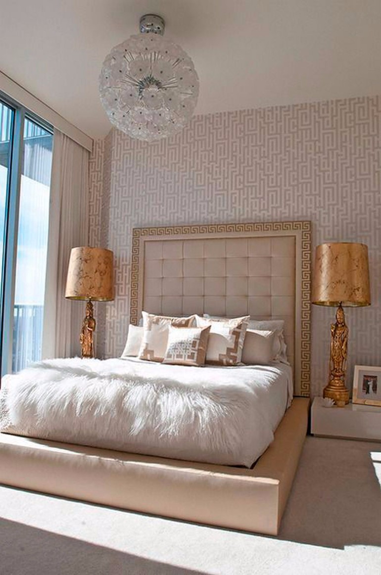 Gold Bedroom Accents
