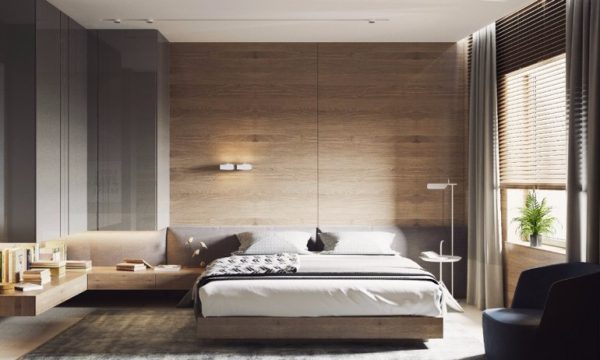 Master Bedrooms with Striking Wood Panel Designs – Master Bedroom Ideas