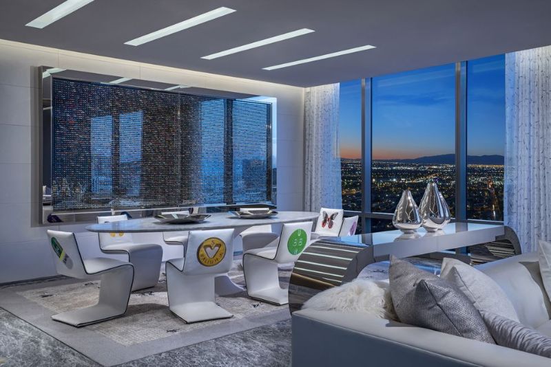The World’s Most Expensive Hotel Suite In Las Vegas by Damien Hirst