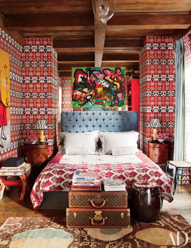 Spring Inspirations: Colorful Bedroom Design Projects By Sig Bergamin