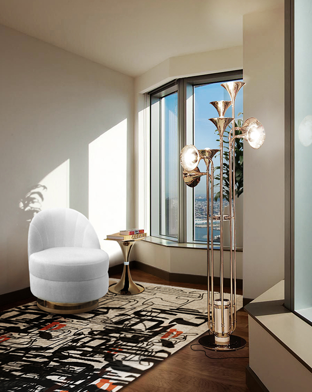 Floor Lamps for a Good-Mood Master Bedroom Decor